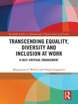cover image of Transcending Equality, Diversity and Inclusion at Work